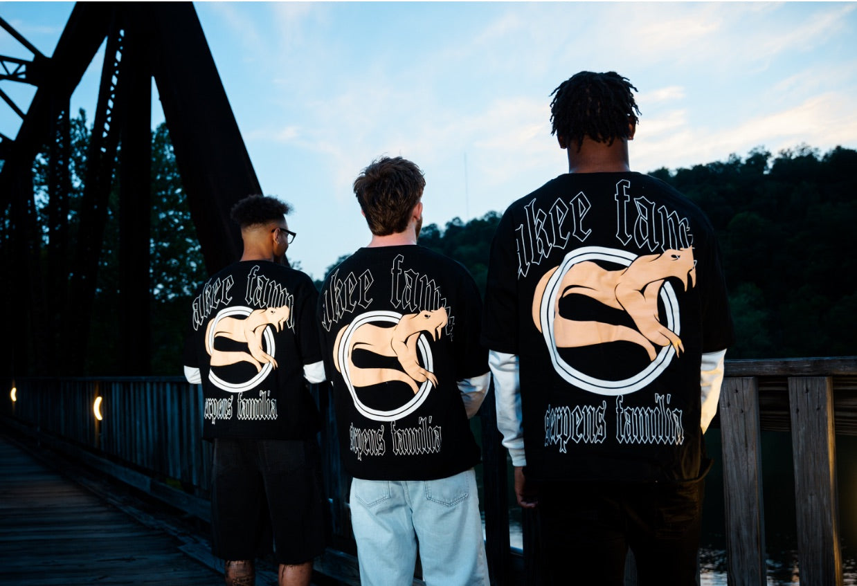 Snake Fam Layered Long Sleeve Tee